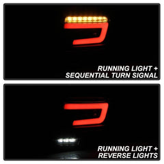 08 - 11 Subaru Impreza Tail Light Set - Black Patch Performance - SPYD5087980