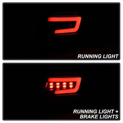 08 - 11 Subaru Impreza Tail Light Set - Black Patch Performance - SPYD5087980