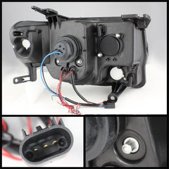 08 - 12 Ford Escape Headlight Set - Black Patch Performance - SPYD5074232