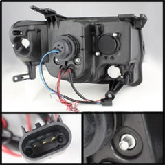 08 - 12 Ford Escape Headlight Set - Black Patch Performance - SPYD5074232