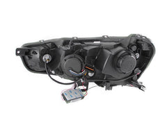 0815 LANCER PROJECTOR HALO CHROME CLEAR CCFL HEADLIGHTS DRIVER/PASSENGER - Black Patch Performance - ANZO121427