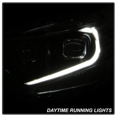 09 - 14 Acura TSX Headlight Set - Black Patch Performance - SPYD9042218