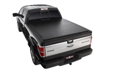 0914 F150 8FT BED LO PRO QT SOFT ROLLUP TONNEAU COVER - Black Patch Performance - TRUX598601