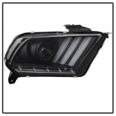 10 - 14 Ford Mustang Headlight Set - Black Patch Performance - SPYD5085429