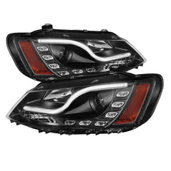 11 - 14 Volkswagen Jetta Headlight Set - Black Patch Performance - SPYD5073648