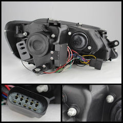 11 - 14 Volkswagen Jetta Headlight Set - Black Patch Performance - SPYD5073648