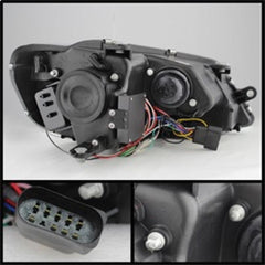 11 - 14 Volkswagen Jetta Headlight Set - Black Patch Performance - SPYD5073648