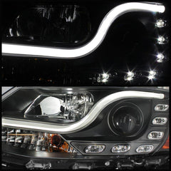 11 - 14 Volkswagen Jetta Headlight Set - Black Patch Performance - SPYD5073648
