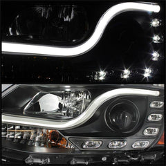 11 - 14 Volkswagen Jetta Headlight Set - Black Patch Performance - SPYD5073648