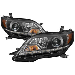 11 - 17 Toyota Sienna Fog Light Assembly - Black Patch Performance - SPYD5083982