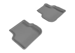 11 - 18 Volkswagen Jetta Floor Mat Set - Rear - Black Patch Performance - 3DMAL1VW05521501