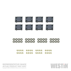 11 - 19 Ford Explorer Step Nerf Bar Mount Kit - Black Patch Performance - WEST221975