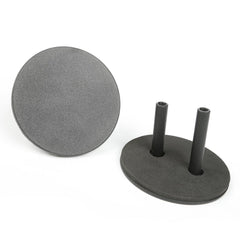 Mirror Filler Plates, Textured Black; 07-16 Jeep Wrangler JK - Body from Black Patch Performance