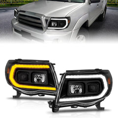 05-11 Toyota Tacoma Headlight Set - ANZO USA - Electrical, Lighting and Body
