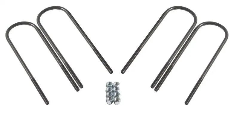 Leaf Spring Axle U-Bolt Kit - Suspension from Black Patch Performance
