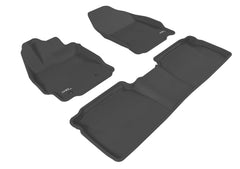 ACE Kagu - Front - Black - Floor Mats from Black Patch Performance