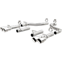 MAG Axle Back Exhaust - Exhaust, Mufflers & Tips from Black Patch Performance