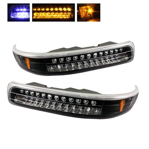 Chevrolet Turn Signal / Side Marker Light Assembly - Electrical, Lighting and Body from Black Patch Performance