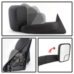 Dodge Door Mirror - Right - Body from Black Patch Performance