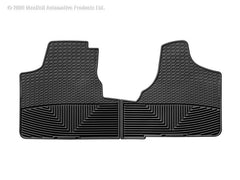 WT Rubber Mats - Front - Blk - Floor Mats from Black Patch Performance