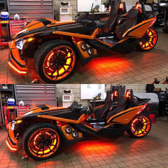 ORL LED Wheel Rings - Lights from Black Patch Performance