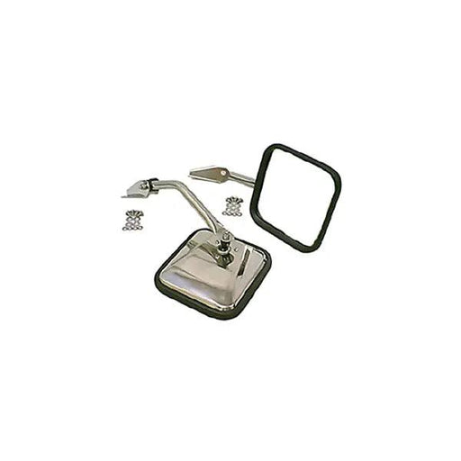 SIDE MIRROR PAIR STAINLESS 5586 CJ - MIRROR from Black Patch Performance