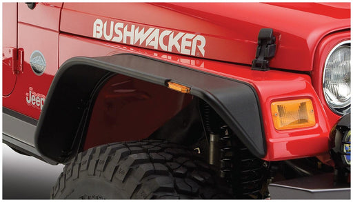 BUS Jeep Flat Style Flares - Fender Flares & Trim from Black Patch Performance