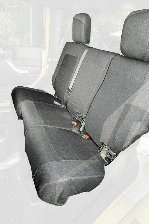 0710 JK EBALLISTIC SEAT COVER REAR BLACK - SEAT COVER from Black Patch Performance