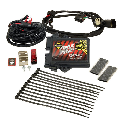 BD E-PAS Positive Air Shut-Off - Chevy/GM 6.6L Duramax L5P 2017-2022 2500HD / 3500HD &amp; 2019-2020 4500HD / 5500HD / 6500HD - Air and Fuel Delivery from Black Patch Performance