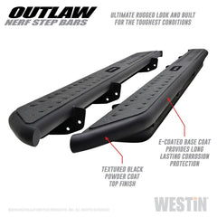 WES Nerf Bars - Outlaw - Nerf Bars & Running Boards from Black Patch Performance