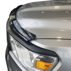 TrailFX Hood Deflector Wrap-Around; Smoke, Acrylic