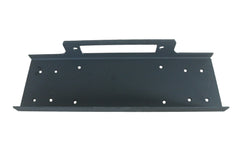 TrailFX Winch Mount For Winches Upd To 12000 Pounds Flat Fixed Mount Textured Powder Coated Black - TrailFX - Vehicles, Equipment, Tools, and Supplies