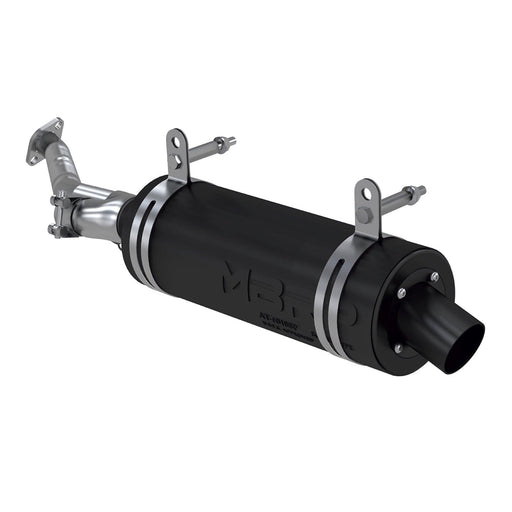 MBRP Exhaust AT-6600SP Sport Muffler. USFS Approved Spark Arrestor Included. - Exhaust from Black Patch Performance