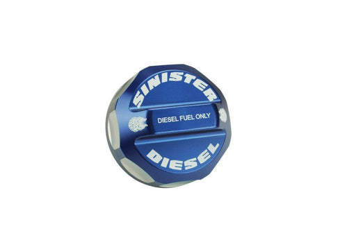 Sinister Diesel Fuel Cap for 2008-2020 Ford Powerstroke. - Air and Fuel Delivery from Black Patch Performance