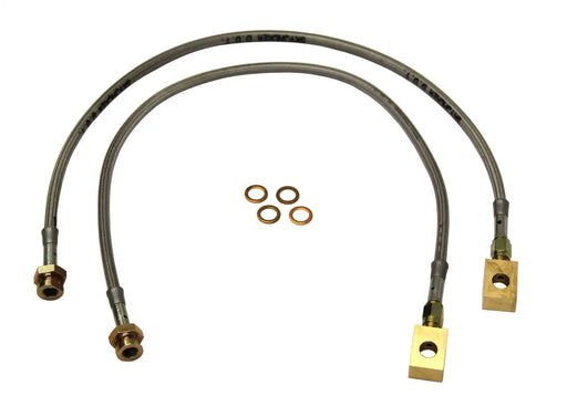 Chevrolet, GMC (4WD) Brake Hydraulic Hose - Front - Brake from Black Patch Performance