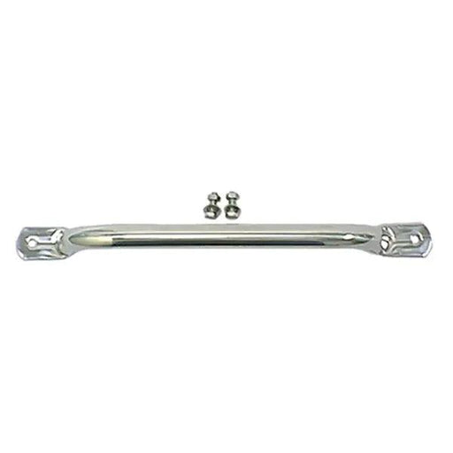 Passenger Grab Bar, Stainless Steel; 55-86 Jeep CJ Models - Body from Black Patch Performance