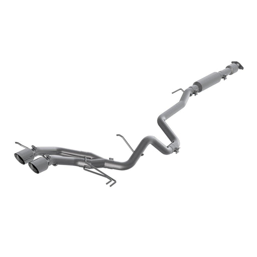 MBRP Exhaust 2 1/2" Cat Back, Dual Exit, AL - Exhaust from Black Patch Performance