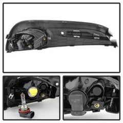 13 - 15 Honda Civic (Sedan) Fog Light Assembly - Black Patch Performance - SPYD5077752