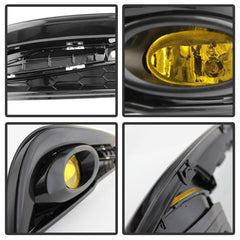 13 - 15 Honda Civic (Sedan) Fog Light Assembly - Black Patch Performance - SPYD5077752