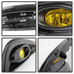 13 - 15 Honda Civic (Sedan) Fog Light Assembly - Black Patch Performance - SPYD5077752
