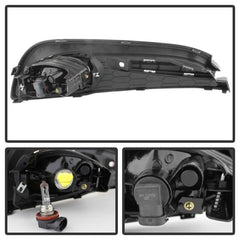 13 - 15 Honda Civic (Sedan) Fog Light Assembly - Black Patch Performance - SPYD5077752