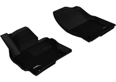 13 - 16 Mazda CX - 5 Floor Mat Set - Front - Black Patch Performance - 3DMAL1MZ03811509