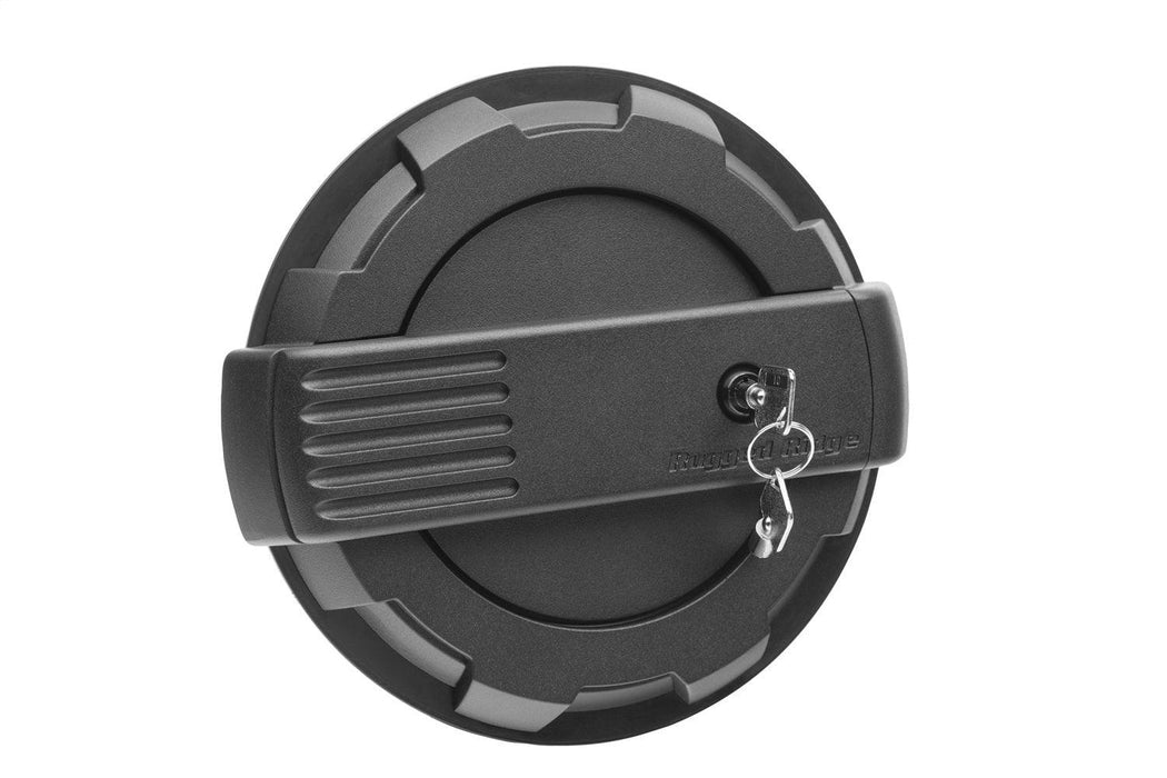 ELITE FUEL DOOR, LOCKING;BLACK;JEEP - Air and Fuel Delivery from Black Patch Performance