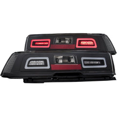 14 - 15 Chevrolet Camaro Tail Light Set - Black Patch Performance - ANZO321320