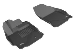 14 - 16 Scion tC Floor Mat Set - Front - Black Patch Performance - 3DMAL1SC00411509