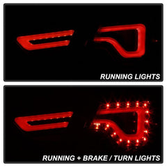 14 - 18 Chevrolet Impala Tail Light Set - Black Patch Performance - SPYD9042164