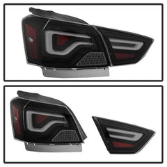 14 - 18 Chevrolet Impala Tail Light Set - Black Patch Performance - SPYD9042164