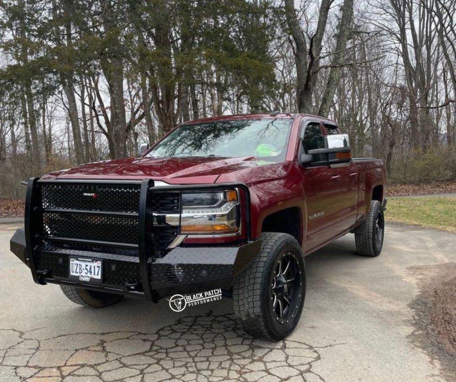 14-19 Chevrolet 1500 Trail FX Front Diamond Plate Bumper