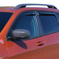 14 - 21 Jeep Cherokee Side Window Deflector - N/A - Black Patch Performance - WEST7251497