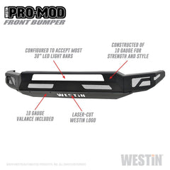 WES Pro-Mod Bumpers - Bumpers, Grilles & Guards from Black Patch Performance